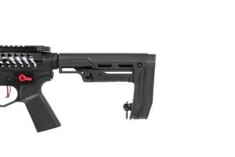 Airsoftová zbraň puškaeMG F-1 BDR-BR PTU - černá/červená
