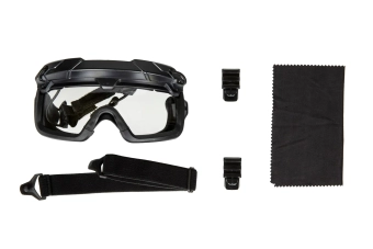 Tactical goggles 2 in 1 - Black