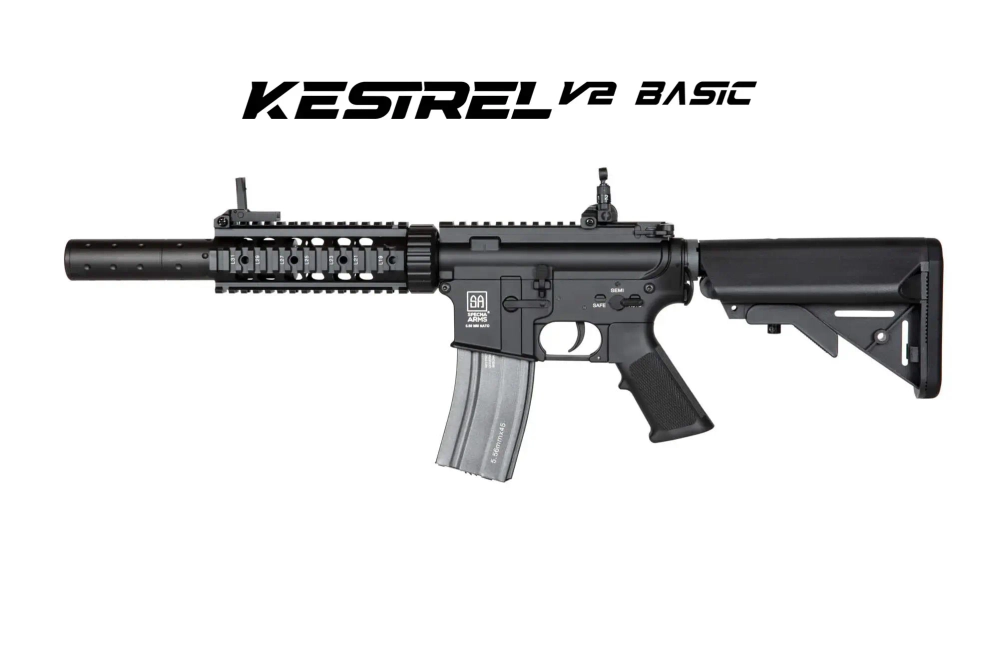 Airsoftová puška Specna Arms SA-A07 ONE™ Kestrel™ ETU Černá
