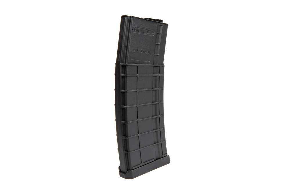 Long Mid-Cap 200 BB Magazine for M4/M16 Replicas - Black