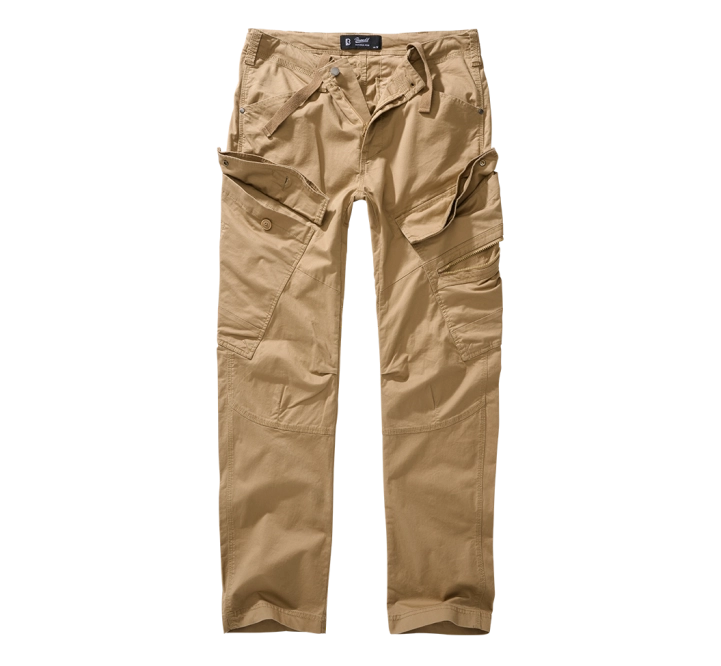 Brandit Adven Slim Fit Trousers Coyote Brown