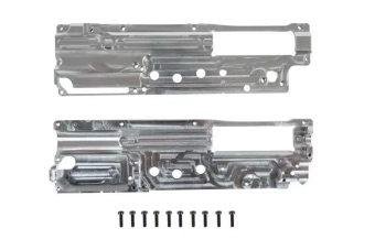Reinforced CNC QSC Gearbox Frame for M249/PKM Replicas (8mm)
