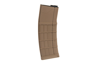 cargador largo hi-cap 450 bolas para réplicas M4/M16 - bronceado