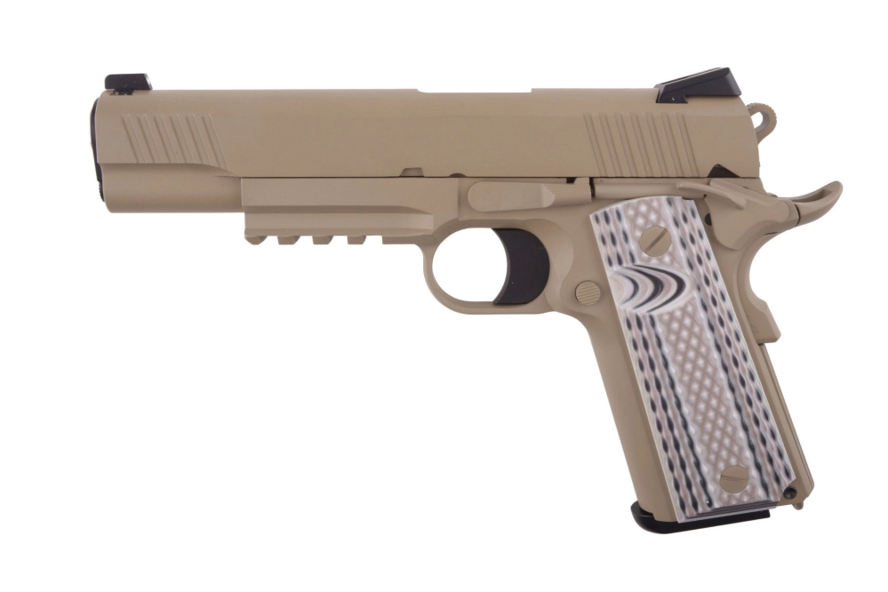 1911 M45A1 pistol replica - tan