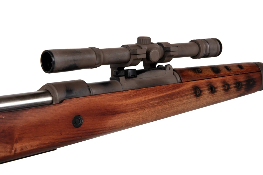 Replika karabinu SW-022A Kar98 (Real Wood) z lunetą - Corpo Wars (Bezimienni)