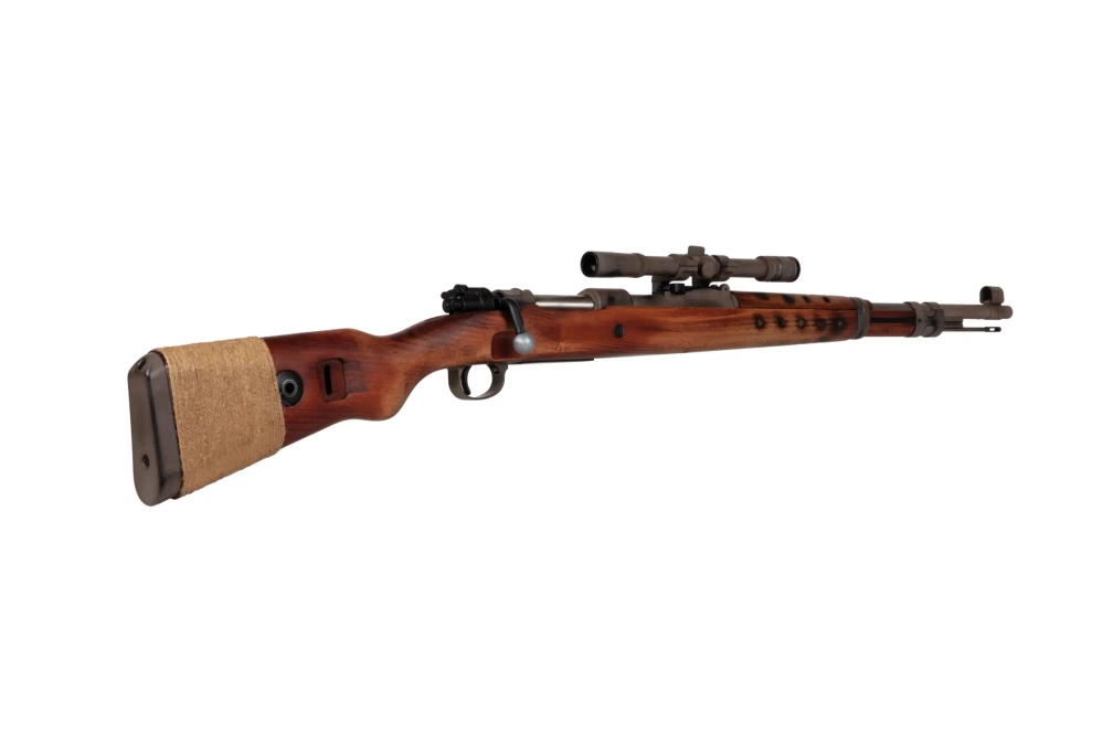 SW-022A Kar98 répliques de fusil (Bois Véritable) avec lunette - Corpo Wars (Nameless)