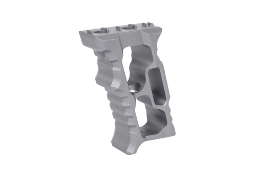 Aluminium angle grip TD Minivert for KeyMod/M-LOK Grey