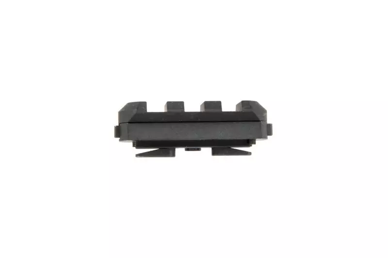 QD M-LOK 3 Slot RIS Rail - Black
