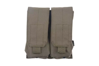 Podwójna ładownica na magazynki typu M4/M16 - oliwkowa