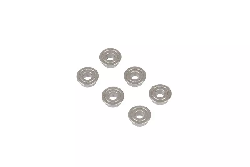 Jeu de 6 roulements de glissière acierch 6mm Prometheus