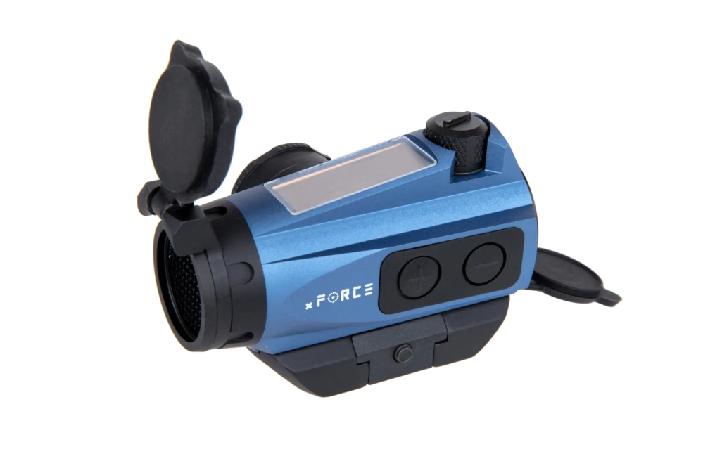 Red Dot Sight xFORCE XTSP Solar with low mount Blue