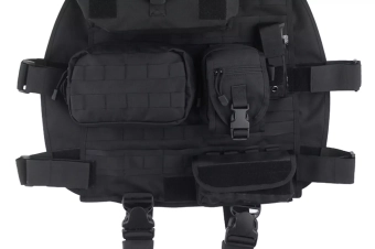 Large MOLLE Seat Cover – Black