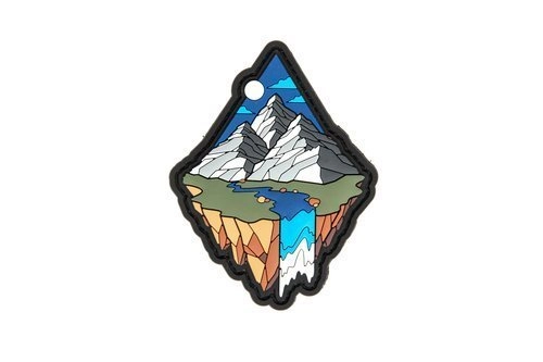Naszywka Mountain Diamond 1 - szara