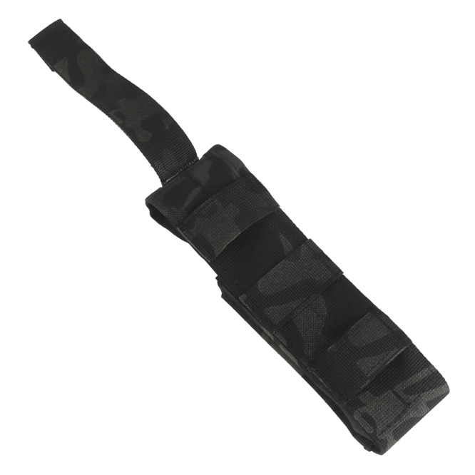Wosport Quick Tourniquet Pouch MC Black voor een rieMClip