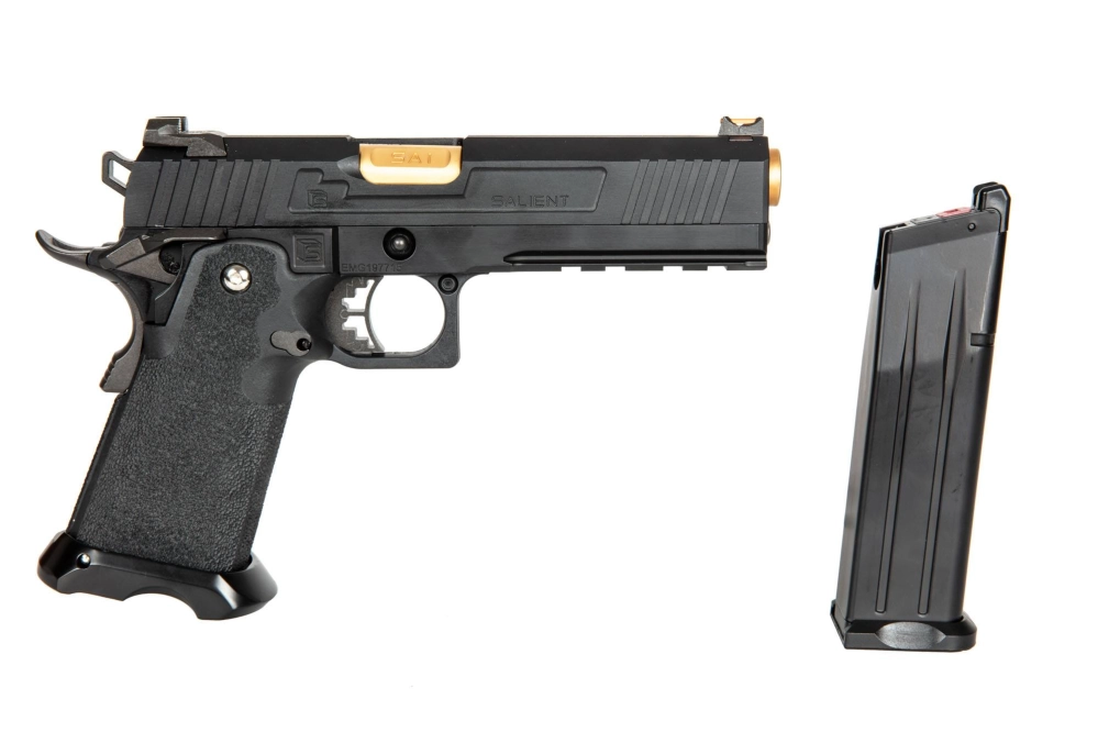 Réplique de pistolet SAI™ RED Hi-Capa (Aluminium / Green Gas)