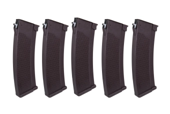 Sada 5 zásobníků Hi-Cap S-Mag pro řadu J 380 kuliček Plum