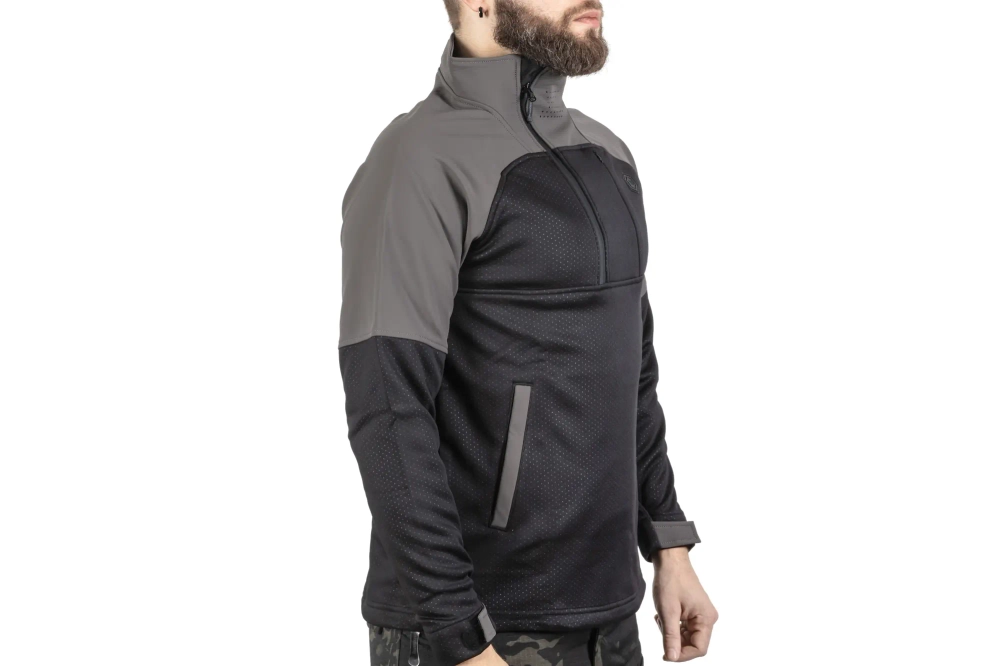 Chaqueta softshell Emerson Gear Blue Label Rhinoceros Negro