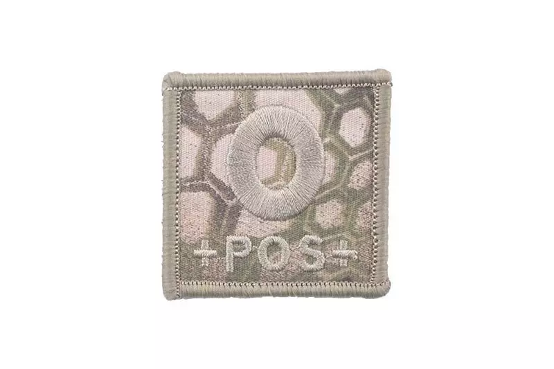 Naszywka Blood Type TYPE:O - MAD