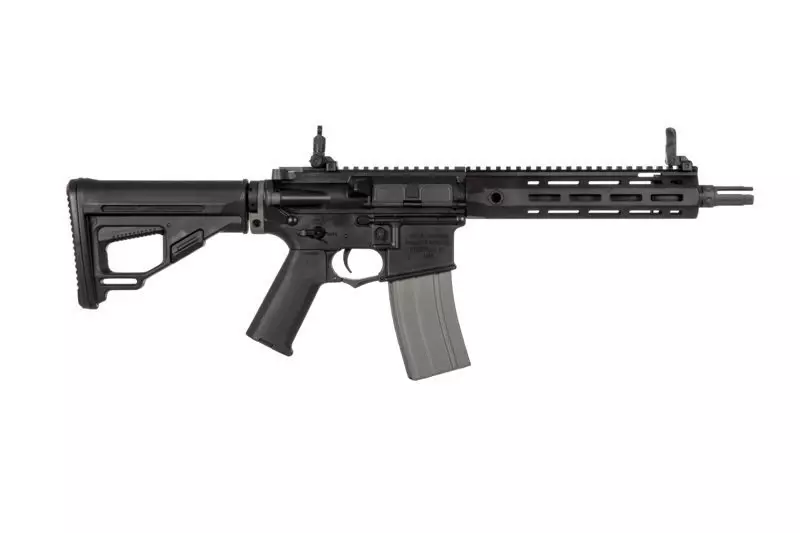 Airsoftová zbraň puškaka Helios KAC SR-16E Mod2 CQB M-LOK - černá