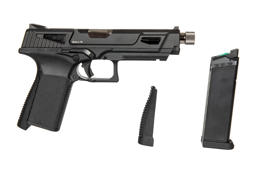 Pistolet airsoft GTP9-MS - noir