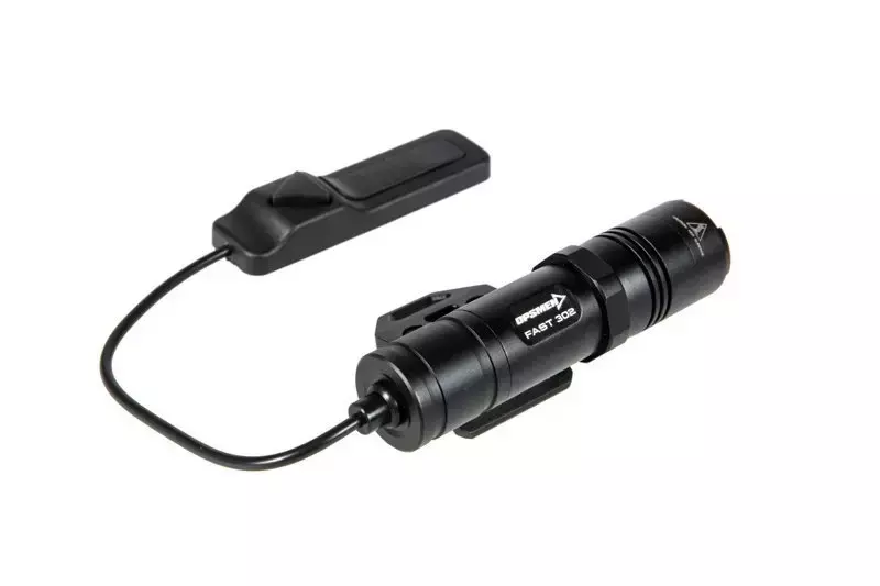 Torche tactique FAST 302M-BK - Noir 