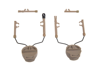 Comtac hoofdtelefoonadapter voor ARC OPS-CORE rails - Donkere aarde