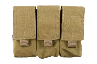 Triple LBT Pouch for M4/M16 Magazines - Khaki