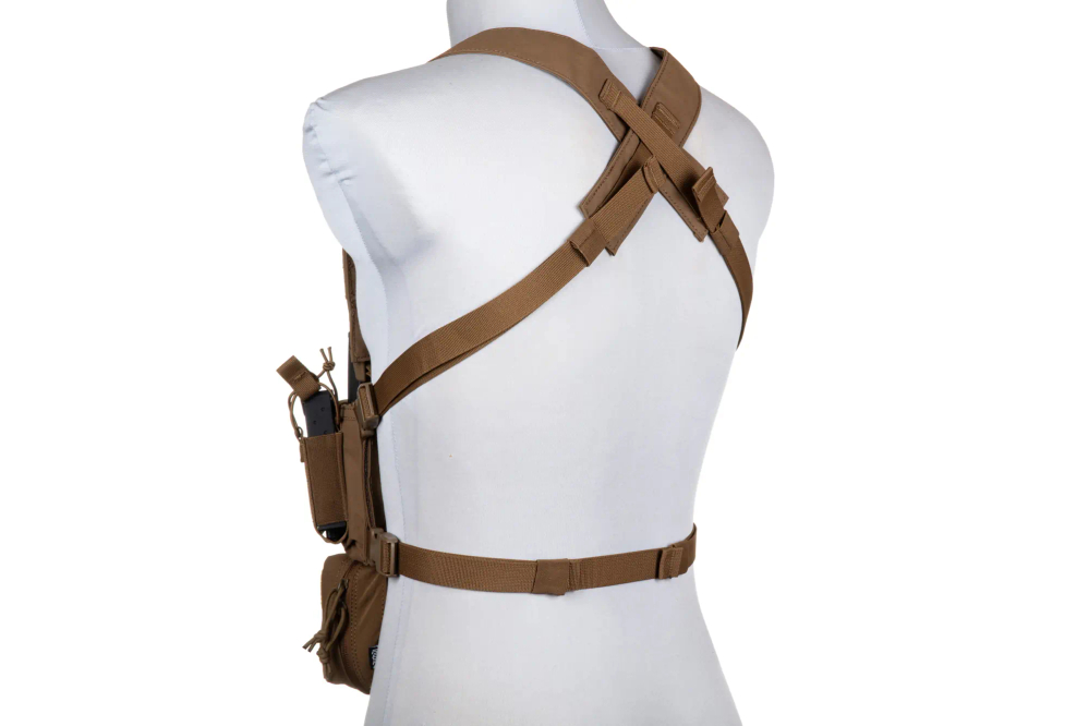 Universele borstlap Wenator 2.0 tactisch vest PRIMAL GEAR Coyote bruin
