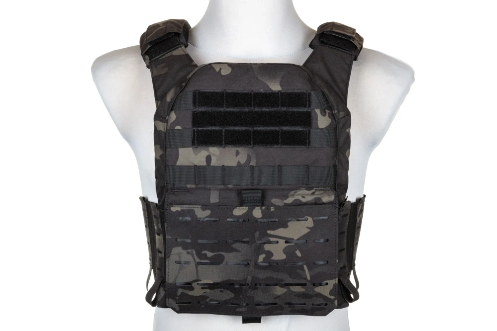 Portaplacas Specna Arms Chaleco Táctico Avanzado MC Negro