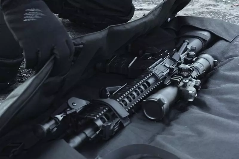 Pokrowiec na broń Sniper / mata strzelecka (1200mm) - tan