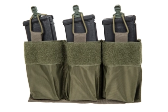 Trojitá taktická vložka pro 7,62mm zásobníky Wosport Ranger Green
