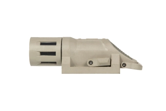 Lampe tactique sur RIS - tan