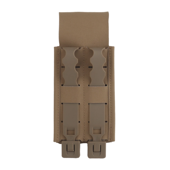 Wosport dubbele magazijntas Flip Pouch Coyote Bruin