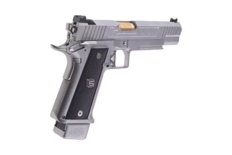Pistola de airsoft SAI 2011 DS 5.1 (Aluminio / Green gas) - Plata