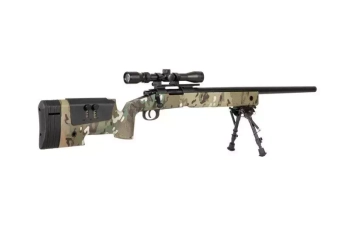 SA-S02 CORE™ High Velocity Sniper Rifle Replica with Scope and Bipod - MC