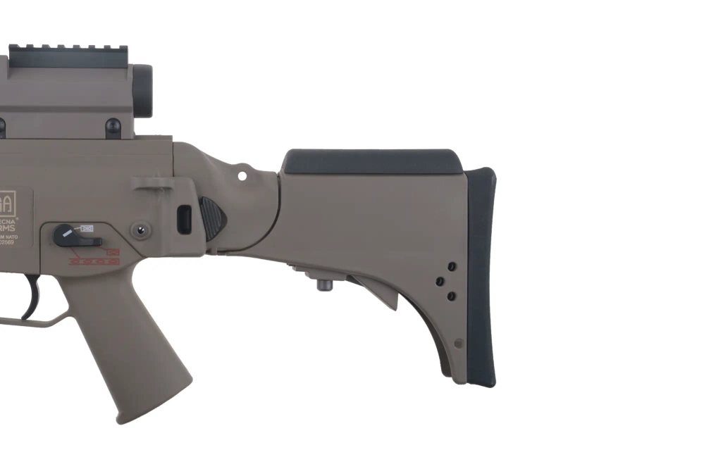 Replika karabinka SA-G10V KeyMod EBB - tan