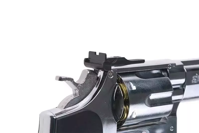 Airsoft revolver HG133B-1 - stříbrná