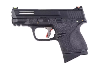 Pistola de airsoft 3.fuerza compacta de 8 MP - Negro