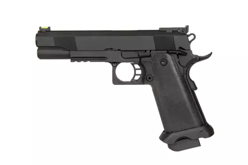 Pistola de airsoft ÉLITE MK I 5.1 Green gas - Negro"