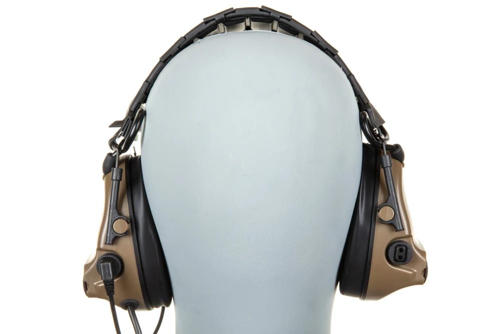 Auriculares tácticos Wosport C5 HD-14-A Tan