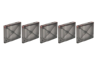 Juego de 5 bolas de polímerogasynn 25 para réplicas SRS - Smoke