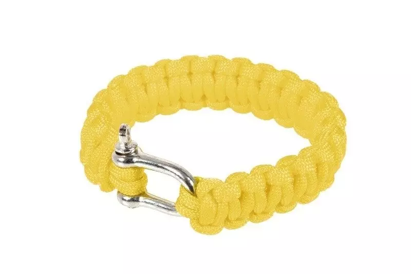 Pulsera de supervivencia (U) - amarilla 
