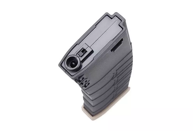 Magazynek mid-cap 120 kulek do replik typu M4/M16 - czarny / tan
