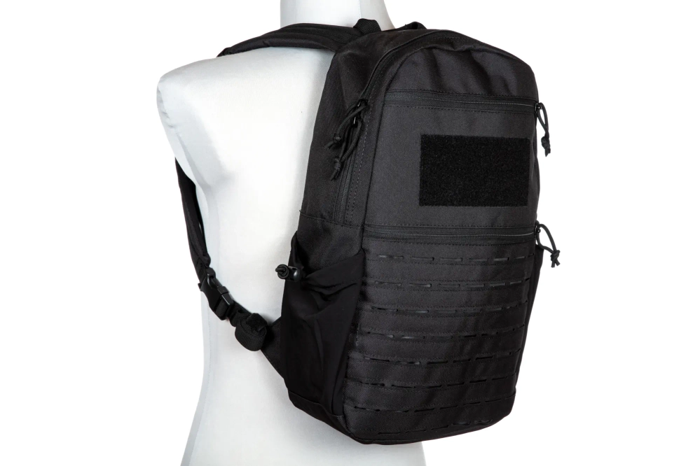Mochila táctica ligera de corte láser - Negra
