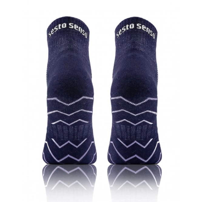 Sesto Senso Terry Sports Socks AMZ Navy-Blue