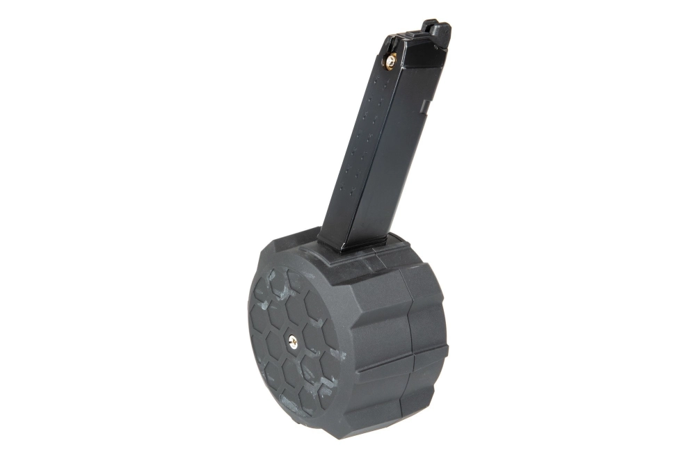 130rd Gas Drum Magazine for G17 replicas