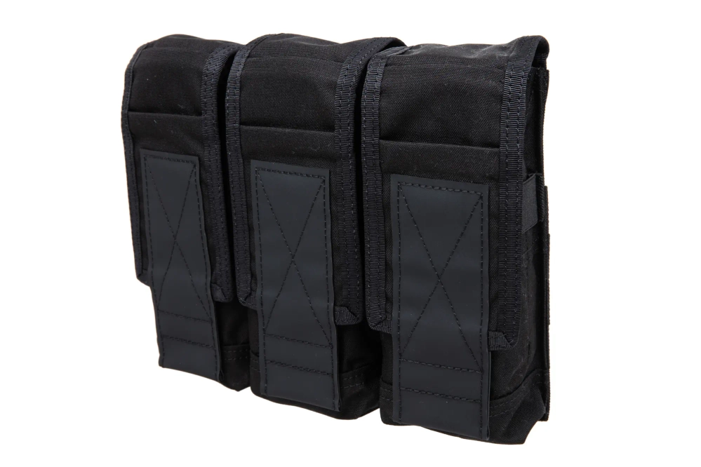 Triple lockable 7.62mm magazine pouch Emerson Gear Black
