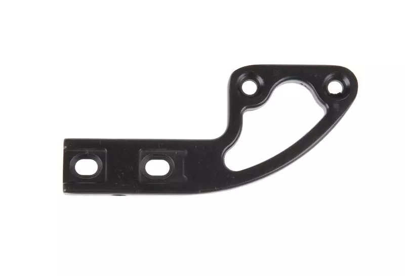 Aluminum flashlight mount - black