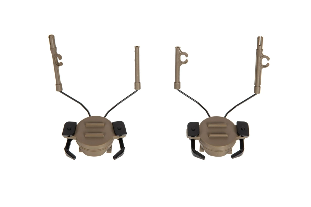 Headset mounting for EX type helmets (19-21mm) - Tan 
