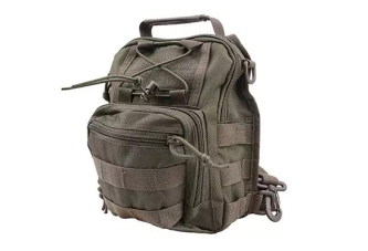 Sac à bandoulière tactique - vert olive